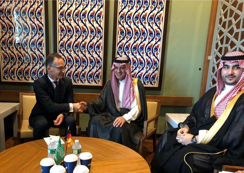 السعودية ترحب بما أبداه وزير الخارجية الألماني من رغبة في تعزيز العلاقة بين البلدين