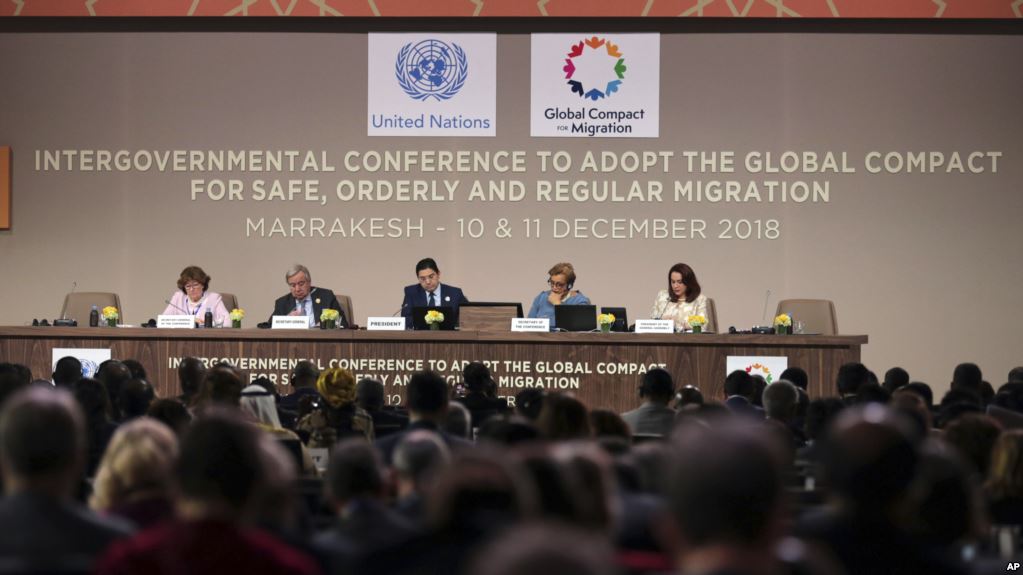 المصادقة رسميا على الميثاق العالمي للهجرة بمراكش المغربية